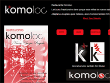 Tablet Screenshot of komoloc.com